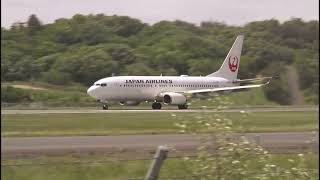 JAL　日本航空　234便　ボーイング737-800（JA333J）　　　【岡山桃太郎空港】