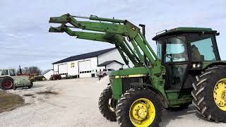 1987 John Deere 2755 MFWD Loader Tractor Selling 2/26 on BigIron