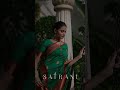 satrani embellished woven paithani silk blend pure silk saree dark green