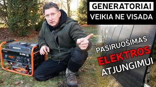 Bandymai su ELEKTROS GENERATORIUM namuose - ką būtina žinoti prieš perkant?