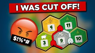 I got CUT OFF in the biggest online CATAN tournament.