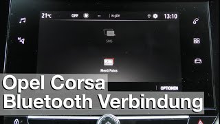 Handy Verbindung über Bluetooth zum Opel Corsa Radio (2021, so geht's)