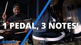 How To Play Single Pedal Triples - Rashid Williams