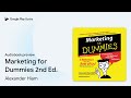 marketing for dummies 2nd ed. by alexander hiam · audiobook preview