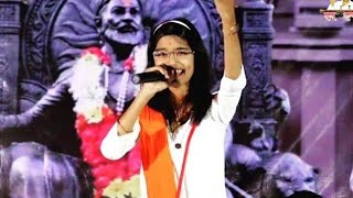 To Bapacha Bap Wagh Shivba Janmala Song. #youtubeshorts #samiksha #samikshahatwar#shivajimaharaj