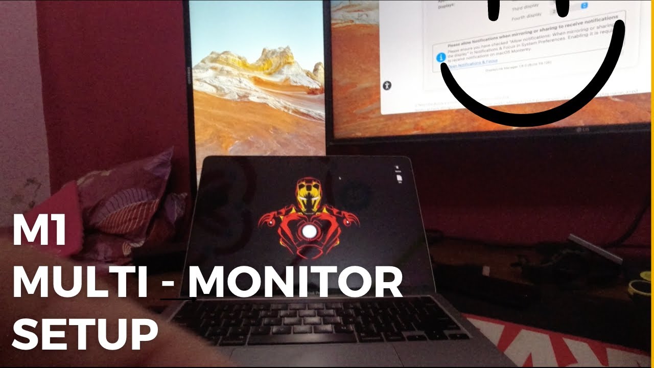 Use Multiple Monitors With Your M1 Macbook - YouTube