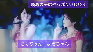 飛鳥の子はやっぱりいじわるだな #乃木坂46 #遠藤さくら #与田祐希 #神宮公演