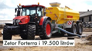 Zetor Forterra i beczkowóz 19.500 litrów | Maszyny rolnicze w Polsce