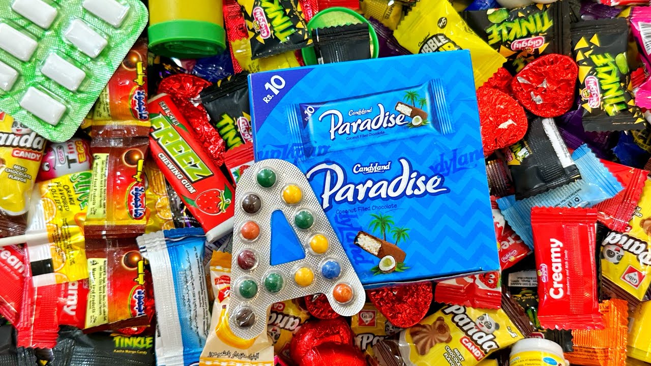 Satisfying Video Yummy Rainbow Paradise Candies And Sweet Chocolates