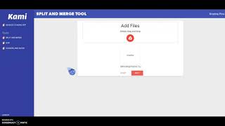 How to Use Kami's Split & Merge Tool