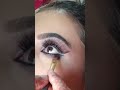 how to apply gel eyeliner wingliner makupshorts youtubeshorts 💄❤️😍