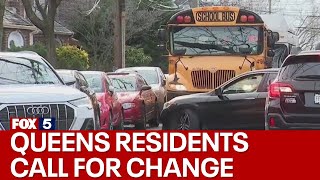 Queens residents call for traffic-filled street to be changed