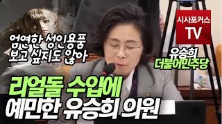 리얼돌 수입에 예민한 유승희 의원