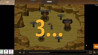Lurkers CodeCombat. Python