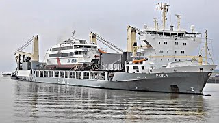 Seeschiff PAULA \u0026 AG EMS Neubau NORDLICHT II V2LK IMO 9197466 brandnew ferry Emden