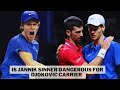 Jannik Sinner beats Novak Djokovic as Italy reach final Davis Cup 2023