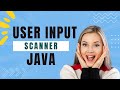 Scanner class in Java, get user input -  Tutorials for Beginners #6 | Learn to code Java in 2022