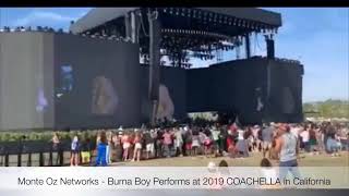Watch Burnaboy Performance at Coachella 2019