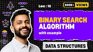 Lec-15: Binary Search in Data Structure by #Naina Mam