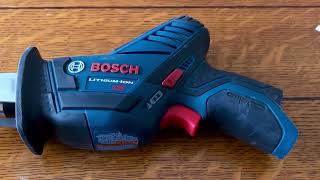 Bosch Factory Reconditioned 12V Reciprocating Saw First Impressions