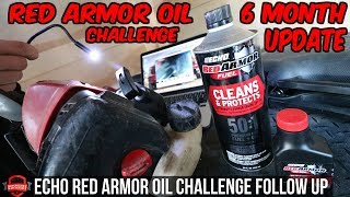 Red Armor Oil Challenge Follow Up - Before And After 6 Month Test - The Best 2 Stroke Oil?