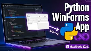 Python WinForms using Visual Studio | Windows Forms Getting Started