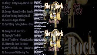 Slow Rock Ballads 70s, 80s, 90s - Scorpions, Aerosmith, Bon Jovi, U2, Ledzeppelin.... V2