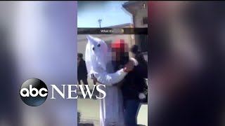 California student dresses as KKK grand wizard for school project