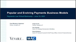 Popular and Evolving Payments Business Models