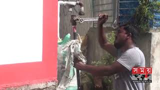 তিতাসের অবৈধ গ্যাস সংযোগ বিচ্ছিন্ন অভিযান ! | Titas Gas Line | Somoy TV