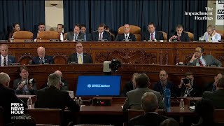 Republican counsel Steve Castor's full questioning of George Kent and Bill Taylor