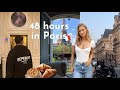 48 hours in Paris 🇫🇷 ft. where the locals eat, the prettiest streets & vegan bakeries