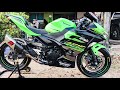 รีวิวท่อ ปลายดาบ ninja400 สลิปออน ep.24