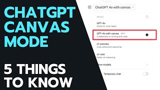 ChatGPT Canvas: 5 things to know in 5 minutes