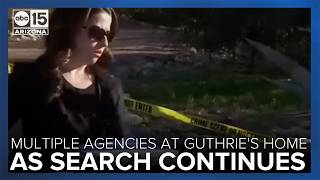 Multiple agencies show up at Nancy Guthrie's home as search continues