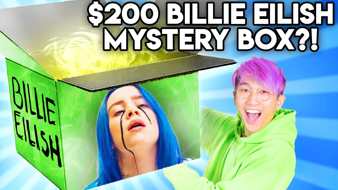 Can You Guess The Price Of This BILLIE EILISH MYSTERY BOX!? (GAME)