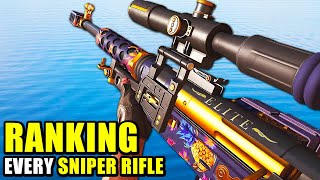 Ranking Every SNIPER RIFLE in Cod History WORST to BEST