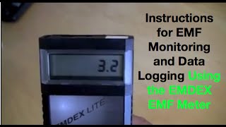 Remote EMF Testing Services | EMDEX Meter Data Logging