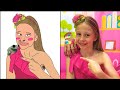 Nastya Play Pink Vs Black Challenge With Wednesday Drawing Meme | Like Nastya meme