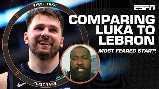 Luka Doncic is LeBron James minus the athleticism! 😯 - Kendrick Perkins | First Take