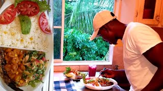 JAMAICA'S BEST FRESH WATER FISH CATCH AND COOK. (fried fish, yaadstyle mud fish salad \u0026 shrimp)