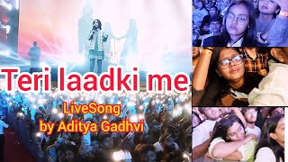 Teri laadki me song live performance Aditya Gadhvi | Teri laadki me song Aditya Gadhvi live concert