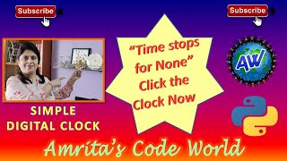 How to Create a Simple Digital Clock with Python Tkinter module