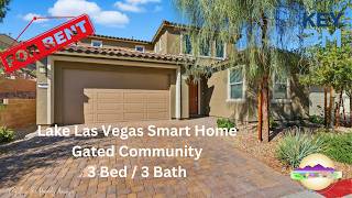 Luxury Living in Gated Alta Fiore – Lake Las Vegas Retreat with Primary Suite Downstairs