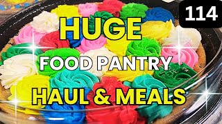 FRUGAL LIVING \u0026 Food Pantry Haul 2025 - Food Haul - FOOD BANK - Food Pantry Haul - Budget Meals