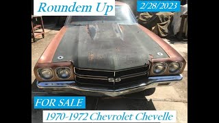 FOR SALE 1970 1972 Chevrolet Chevelle