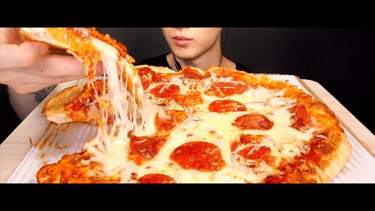 Asmr Mukbang Pizza Mukbang Youtube