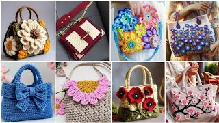 More Gorgeous yet Elegant Crochet Hand Knitted Handbags designs/ Crochet Bags designs 2025-26