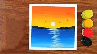 Poster colour painting for beginners | Poster colour painting ideas | Painting tutorial