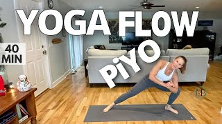 PiYO Yoga Flow | Balance Flexibility Mobility | Give Back to Your Body